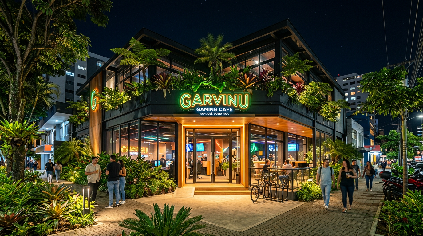 Fachada de GARVINU en Barrio Amón, San José